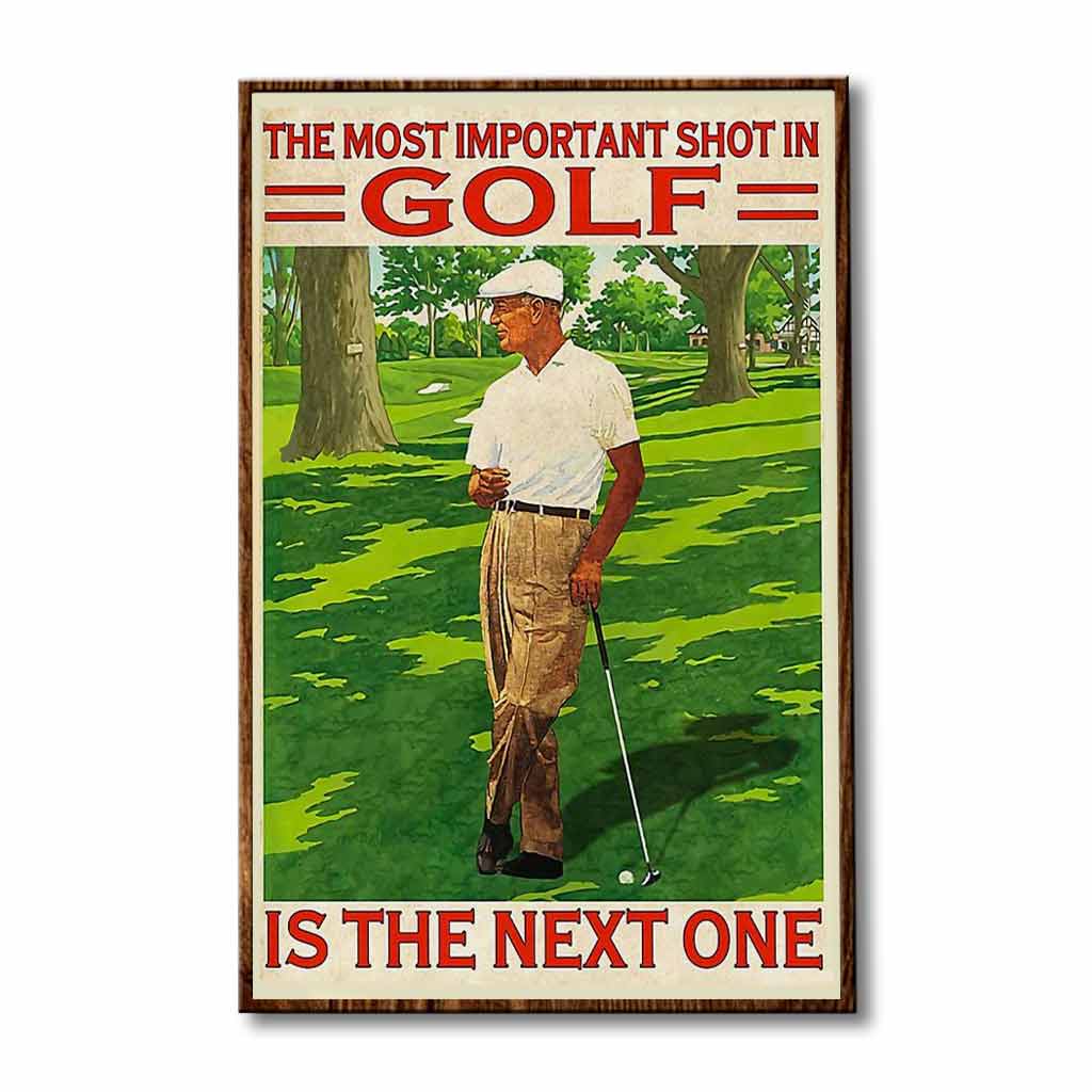 Blisscorners Golf Motivational Sayings Golf Canvas, Golf Art, Golf Canvas, Gifts For Golf Lovers LM2611