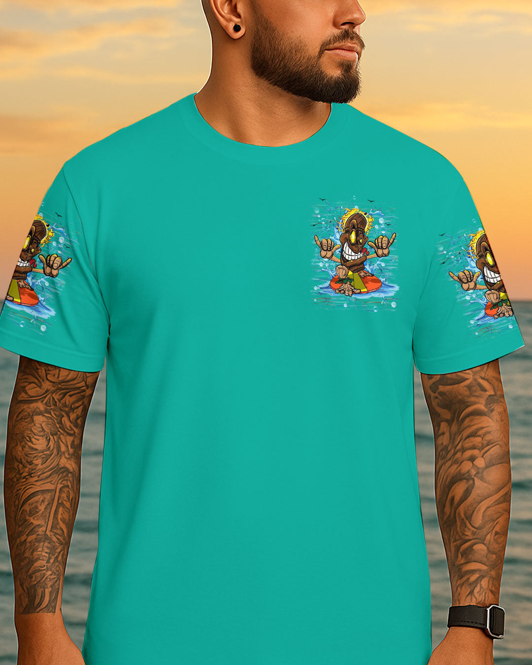 BLISSCORNERS LIVING ON TIKI TIME ALL OVER PRINT