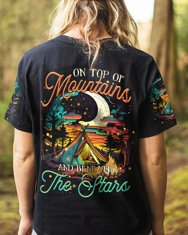 BLISSCORNERS ON TOP OF MOUNTAINS ALL OVER PRINT