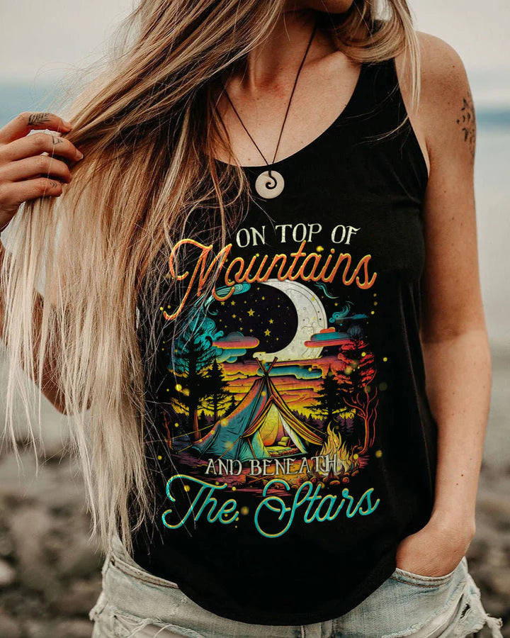 BLISSCORNERS ON TOP OF MOUNTAINS ALL OVER PRINT