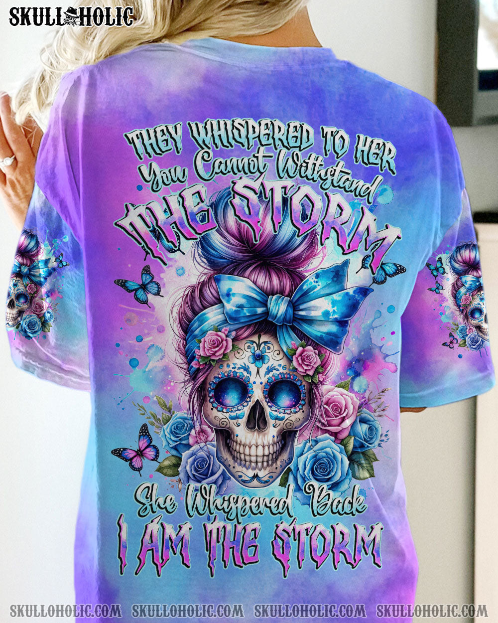 BLISSCORNERS THE GOOD GIRL IN ME MESSY BUN SUNFLOWER ALL OVER PRINT