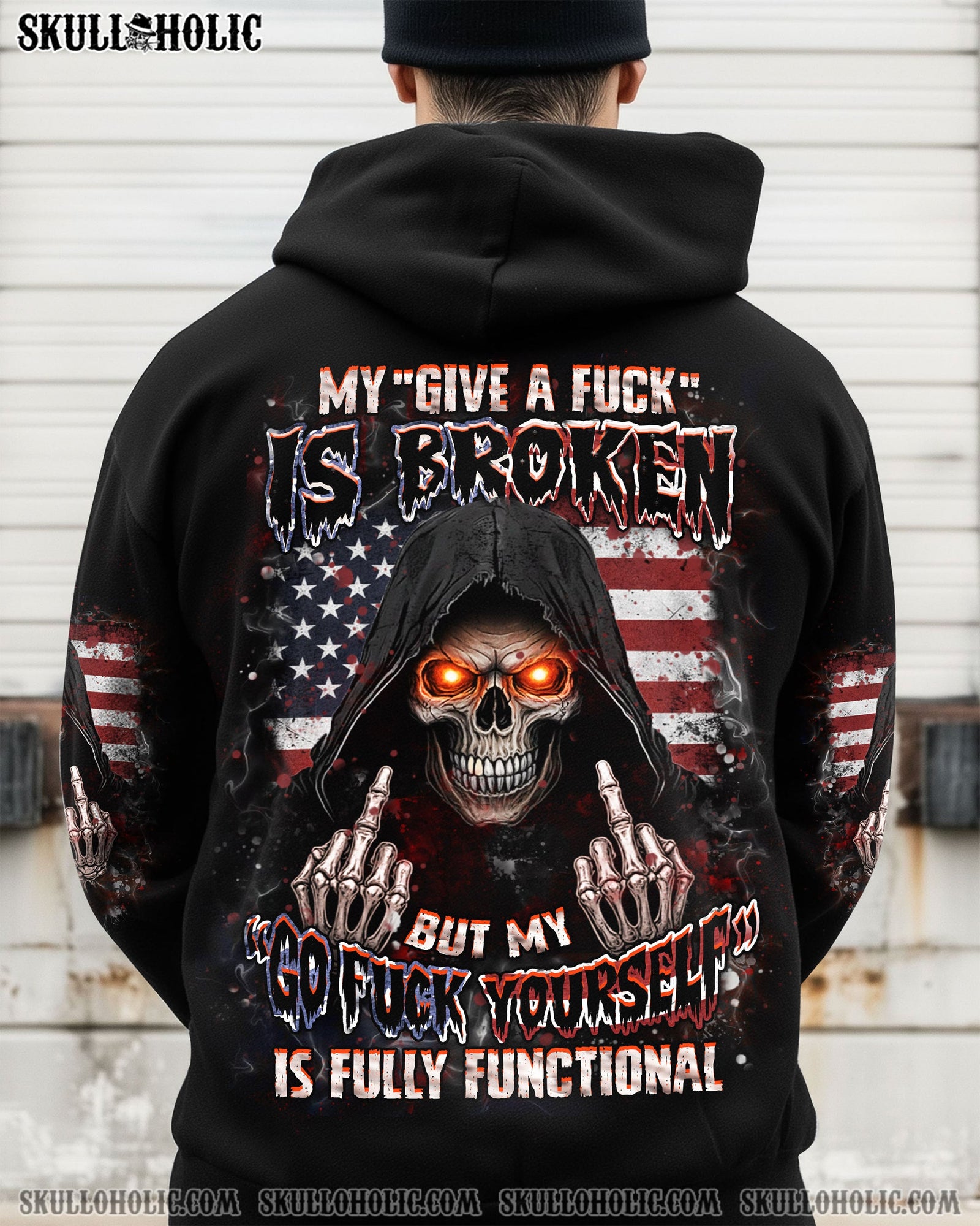 BLISSCORNERS MY GIVE A F IS BROKEN ALL OVER PRINT