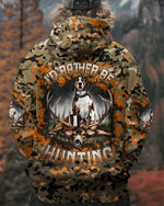 BLISSCORNERS I'D RATHER BE HUNTING DEER FOXHOUND DOG ALL OVER PRINT