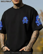 BLISSCORNERS BE CAREFUL FIRE SKULL ALL OVER PRINT