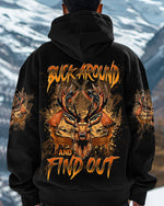 BLISSCORNERS BUCK AROUND AND FIND OUT DEER HUNTING ALL OVER PRINT