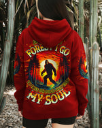 BLISSCORNERS AND INTO THE FOREST I GO BIGFOOT ALL OVER PRINT