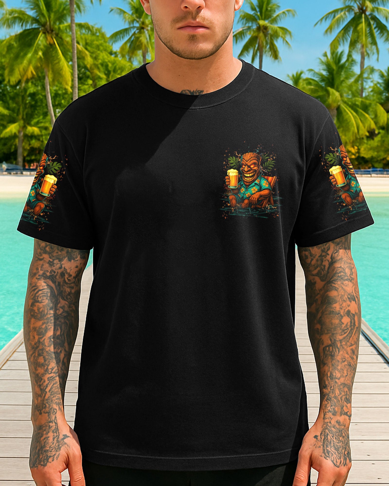 BLISSCORNERS LIVING ON TIKI TIME ALL OVER PRINT