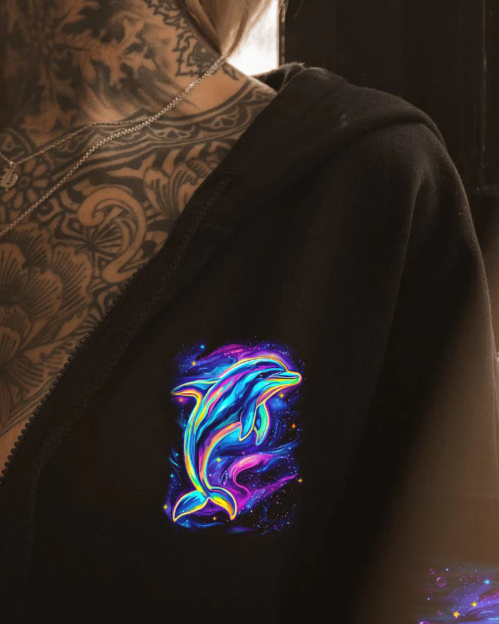 BLISSCORNERS SALTWATER HEALS EVERYTHING DOLPHIN ALL OVER PRINT 2