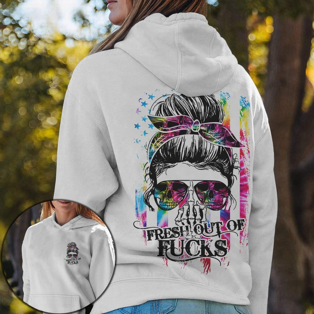 BLISSCORNERS PERSONALIZED I DO WHAT I WANT SKULL MESSY BUN TUMBLER