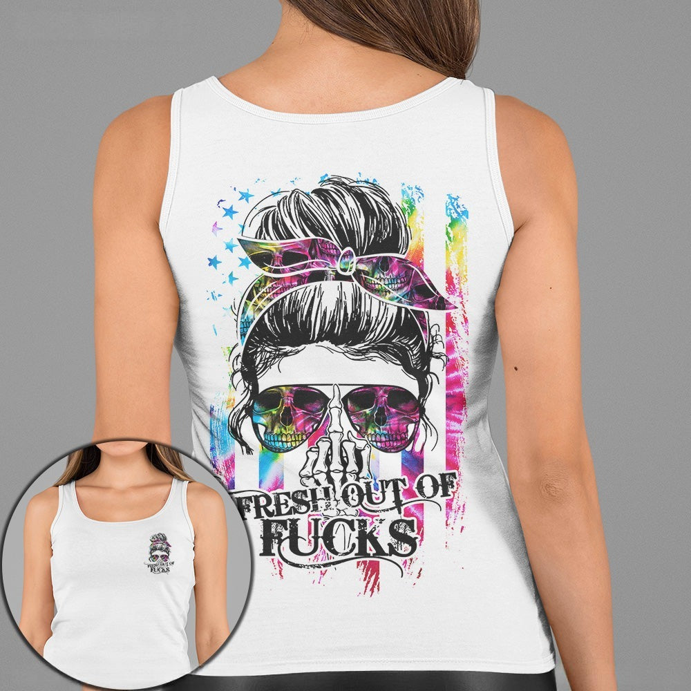BLISSCORNERS PERSONALIZED I DO WHAT I WANT SKULL MESSY BUN TUMBLER