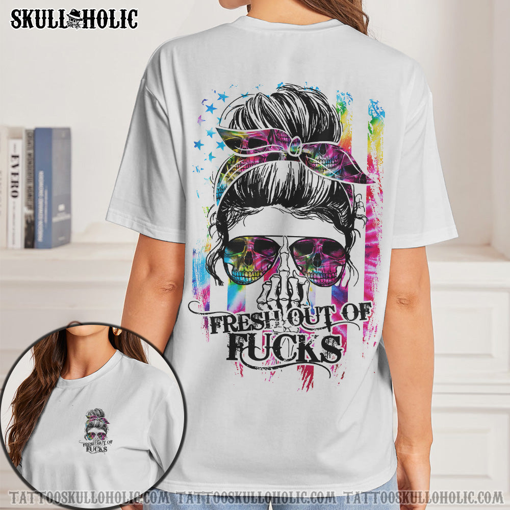 BLISSCORNERS MESSY BUN FACE I DO WHAT I WANT ALL OVER PRINT