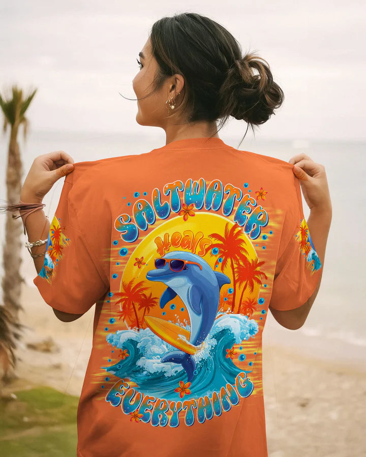 BLISSCORNERS SALTWATER HEALS EVERYTHING DOLPHIN ALL OVER PRINT 3