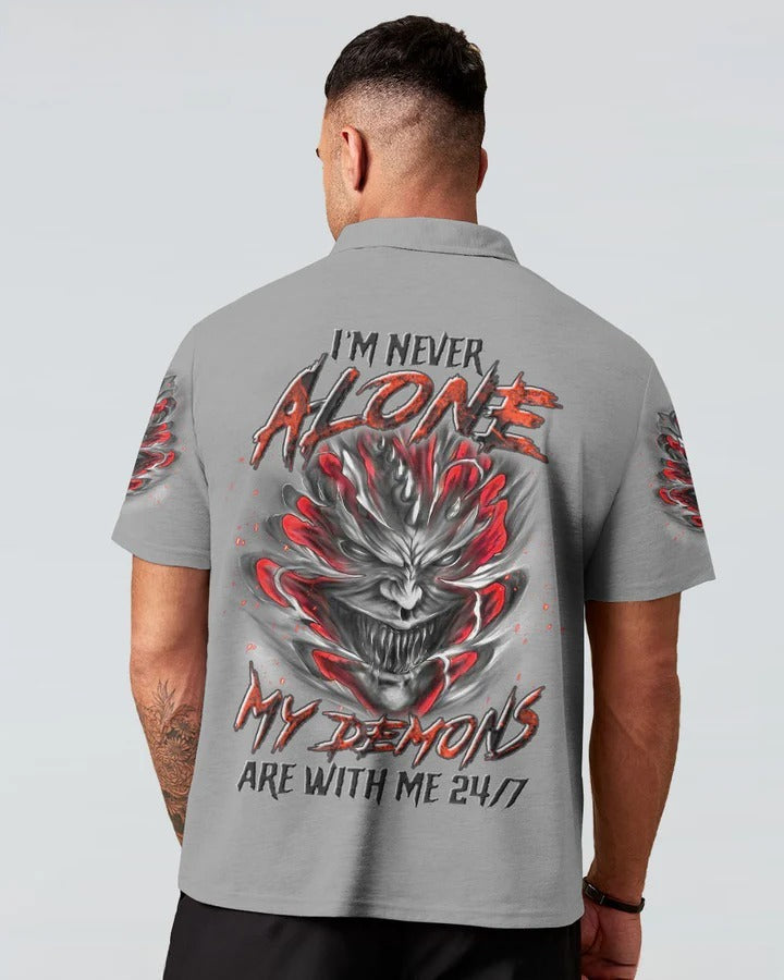 BLISSCORNERS I'M NEVER ALONE SKULL DEMON ALL OVER PRINT 4