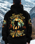 BLISSCORNERS AND INTO THE FOREST I GO BIGFOOT ALL OVER PRINT