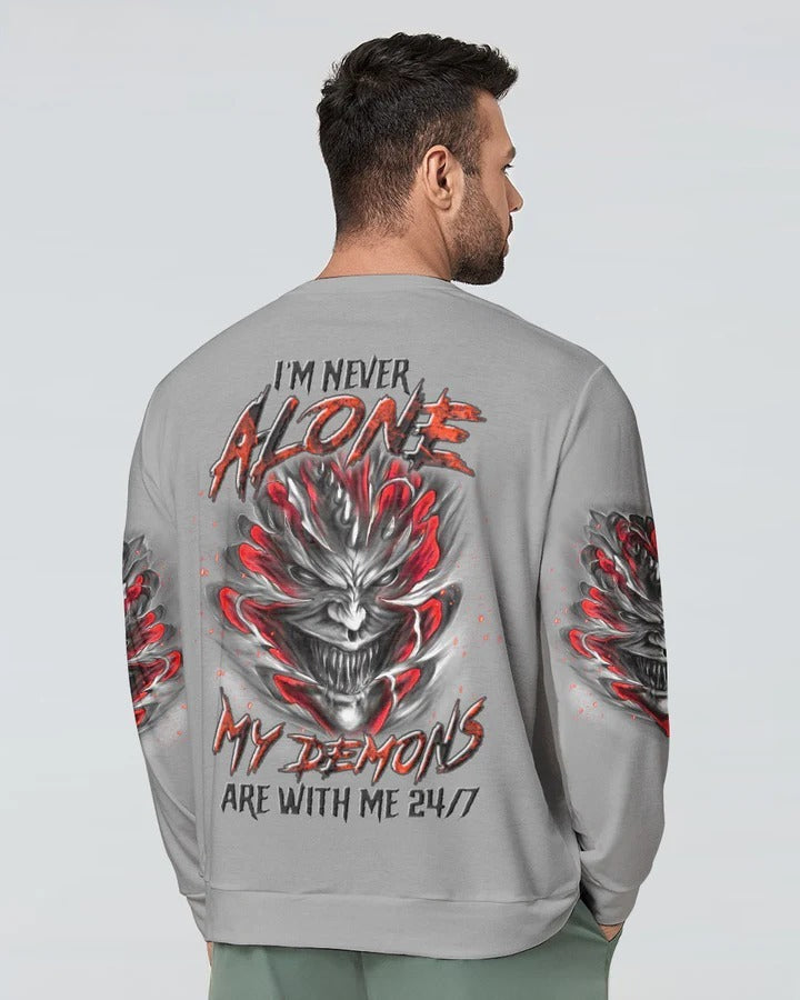 BLISSCORNERS I'M NEVER ALONE SKULL DEMON ALL OVER PRINT 4