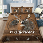 Blisscorners Personalized Deer Hunting Blanket