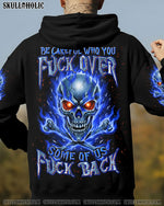 BLISSCORNERS BE CAREFUL FIRE SKULL ALL OVER PRINT