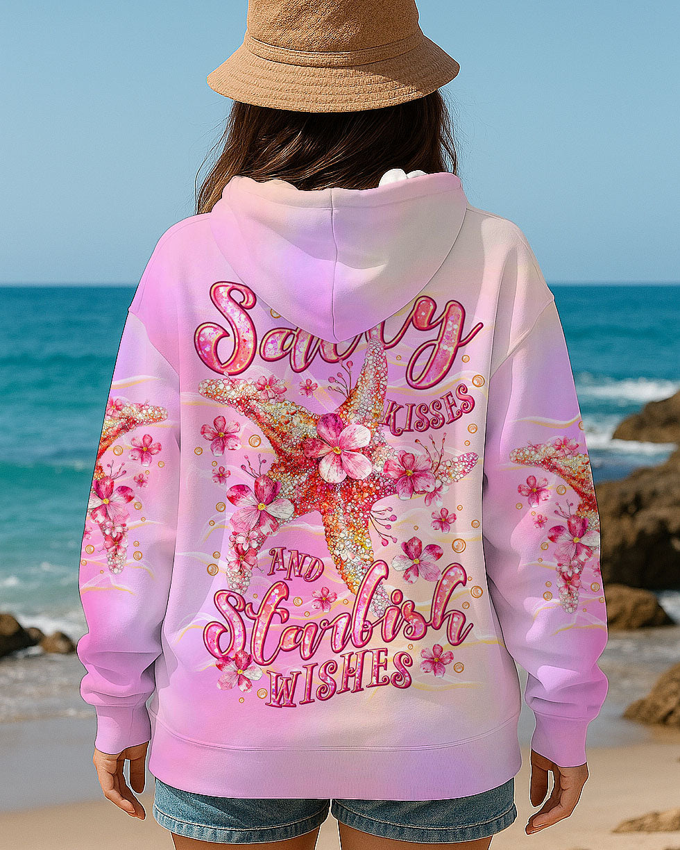 BLISSCORNERS SALTY KISSES AND STARFISH WISHES ALL OVER PRINT