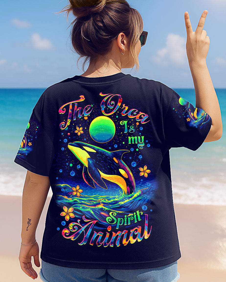 BLISSCORNERS THE ORCA IS MY SPIRIT ANIMAL ALL OVER PRINT