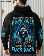 BLISSCORNERS BE CAREFUL SKULL REAPER ALL OVER PRINT