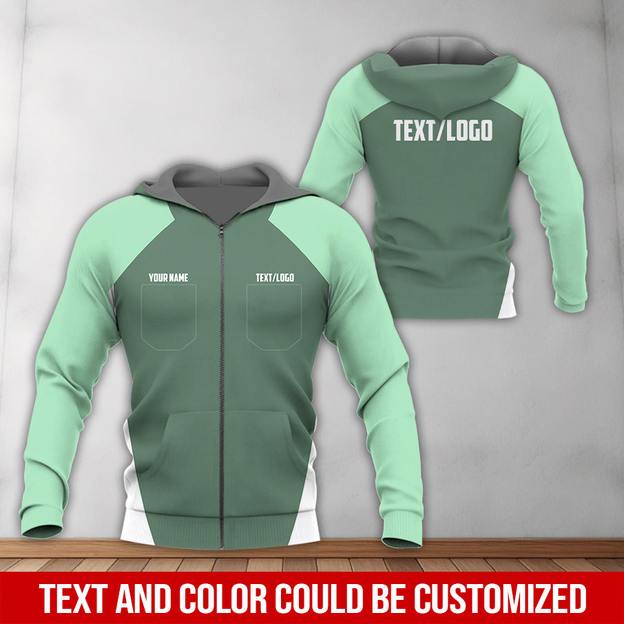 Blisscorners Custom Name Mechanic Shirt in Seafoam, Unisex Work Shirt for Car Technicians, Great Gift for Him, Available in Sizes S to 5XL
