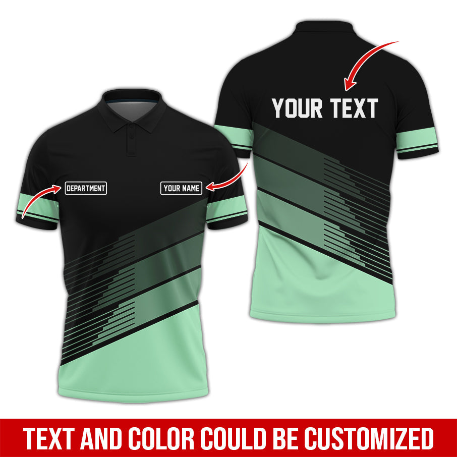 Blisscorners Custom Mechanic Shirt with Name, Unique Custom Shirt for Mechanics, Gift for Men Who Fix Everything, Available in Seafoam Size S to 5XL