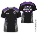 Blisscorners Best Custom Mechanic Shirt for Men, Perfect Gift for Car Guys, Diesel Techs, and Shop Crews, Unisex Purple Mechanic Shirt