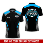 Blisscorners Best Custom Mechanic Shirt for Men, Printed Pocket Shirt, Perfect Gift for Car Guys, Diesel Techs, and Shop Crews, Unisex Blue Mechanic Shirt