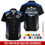 Blisscorners Best Custom Mechanic Shirt for Men, Perfect Gift for Car Guys, Diesel Techs, and Shop Crews, Unisex Navy Mechanic Shirt