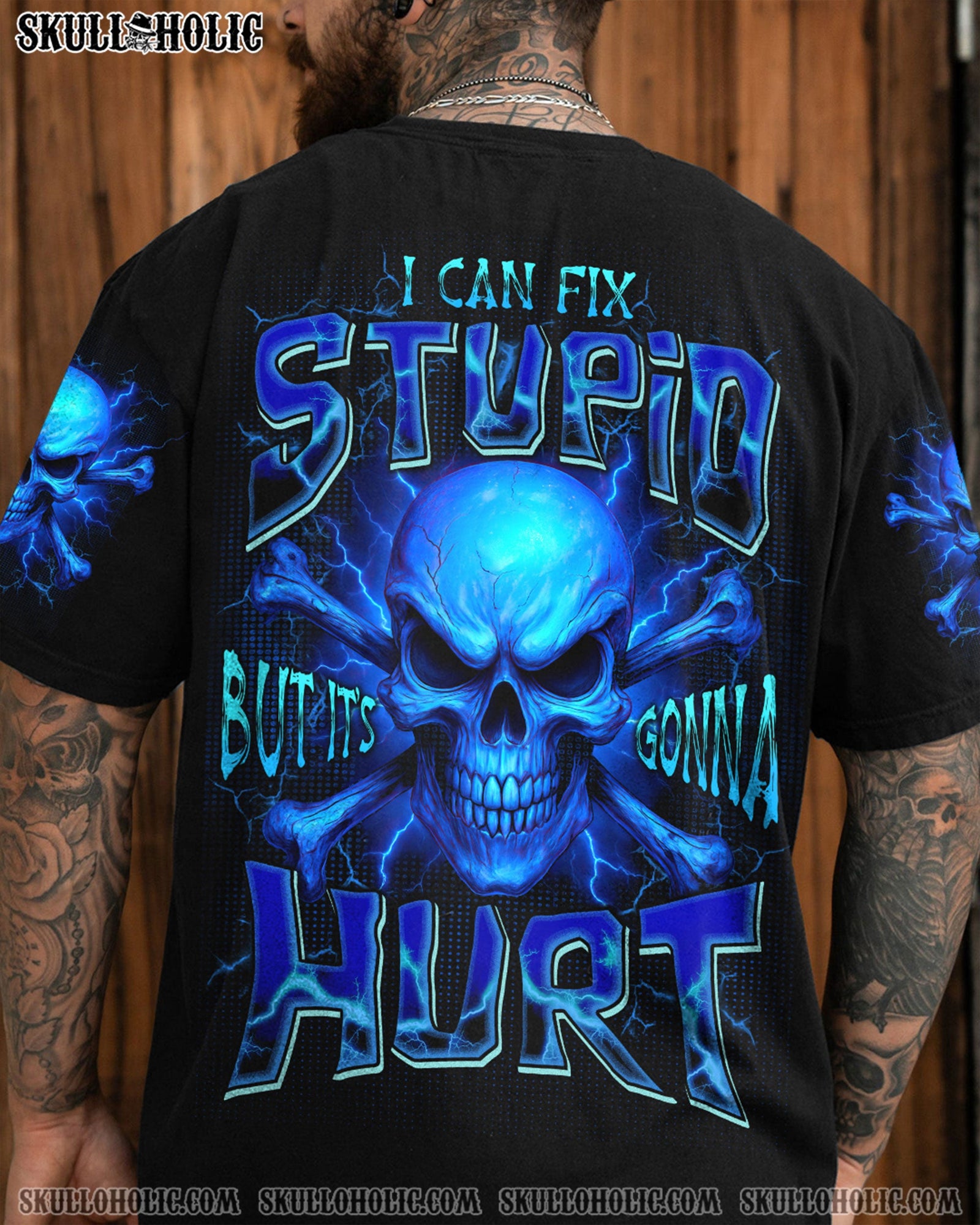BLISSCORNERS I CAN FIX STUPID BUT IT'S GONNA HURT ALL OVER PRINT