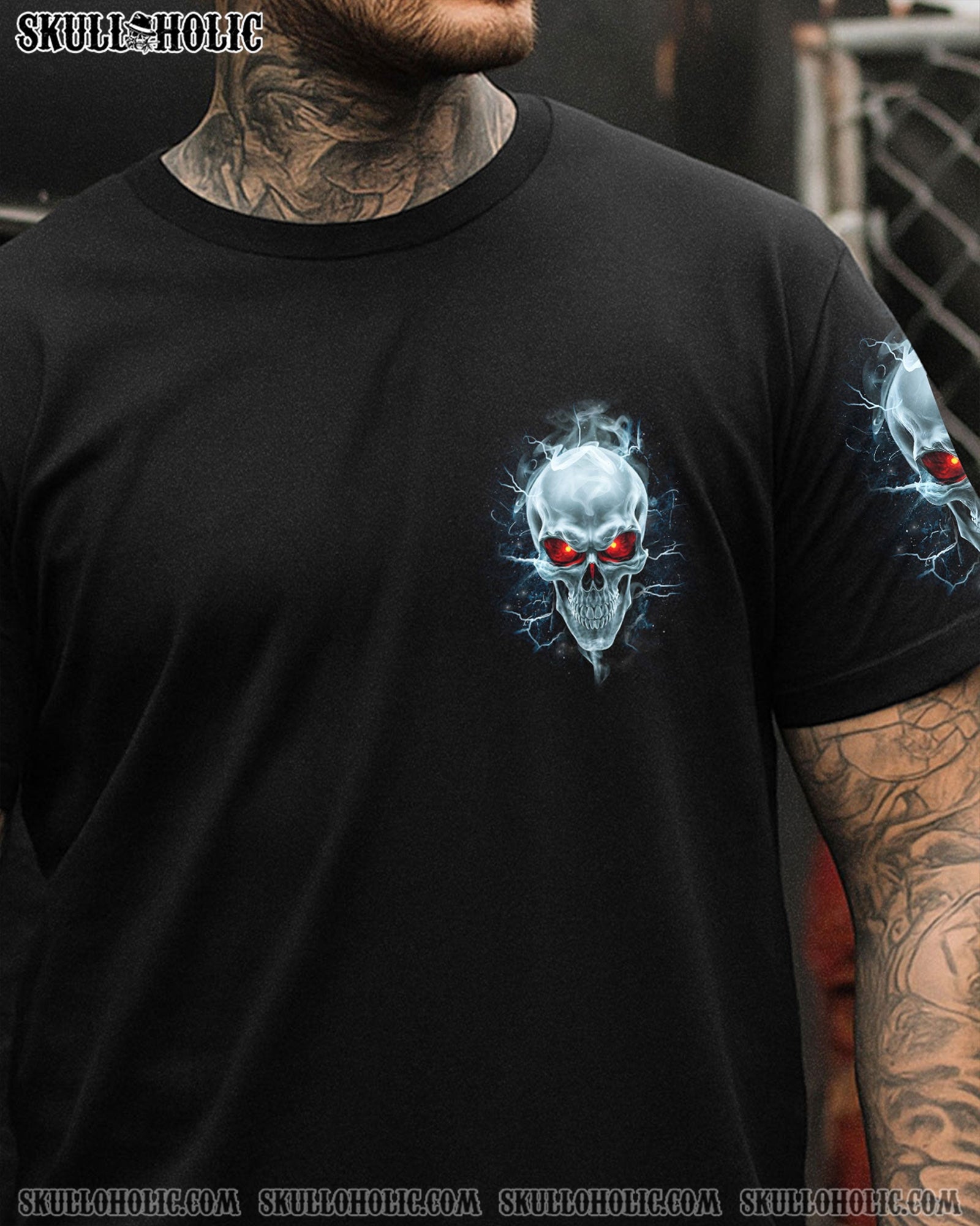 BLISSCORNERS LOYALTY MAKES YOU FAMILY SKULL ALL OVER PRINT
