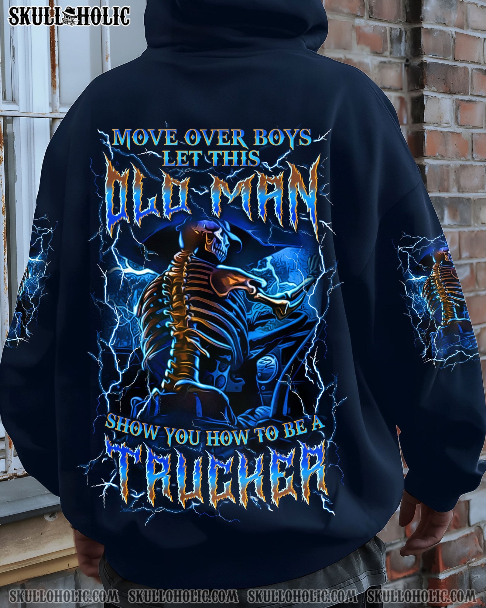 BLISSCORNERS DON'T MESS WITH WELDER SKULL ALL OVER PRINT