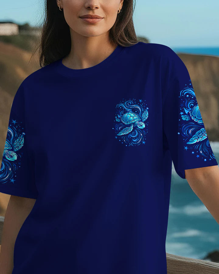 BLISSCORNERS SALTWATER HEALS EVERYTHING TURTLE ALL OVER PRINT 5