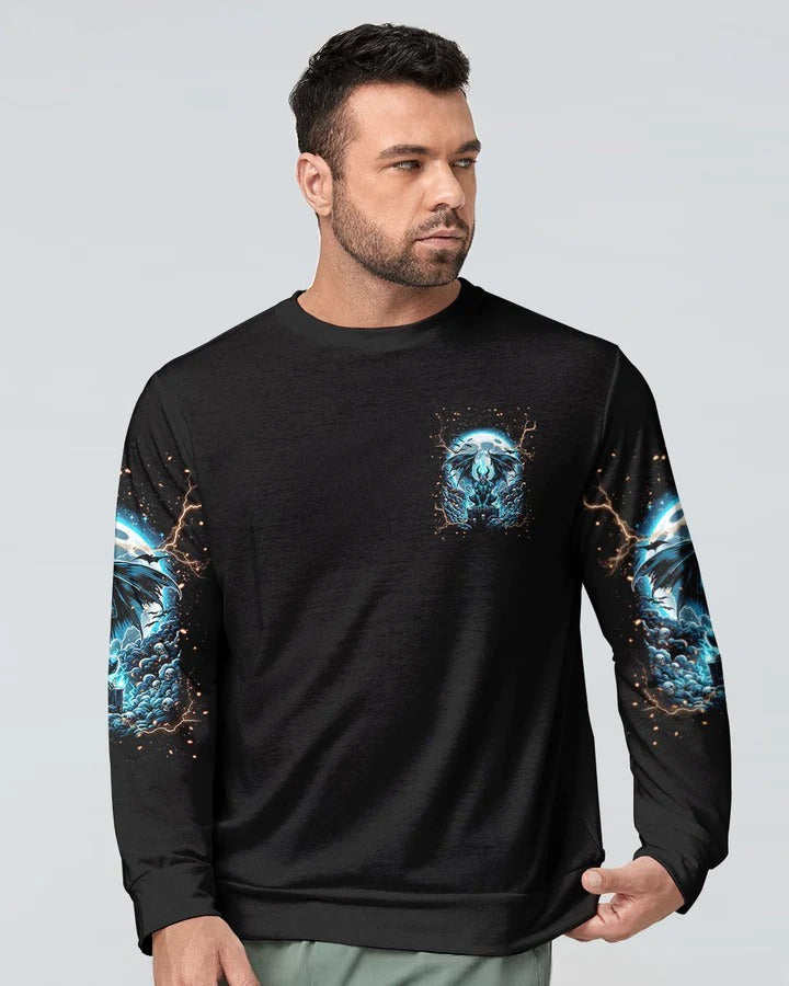 BLISSCORNERS I'M NEVER ALONE SKULL DEMON ALL OVER PRINT 5