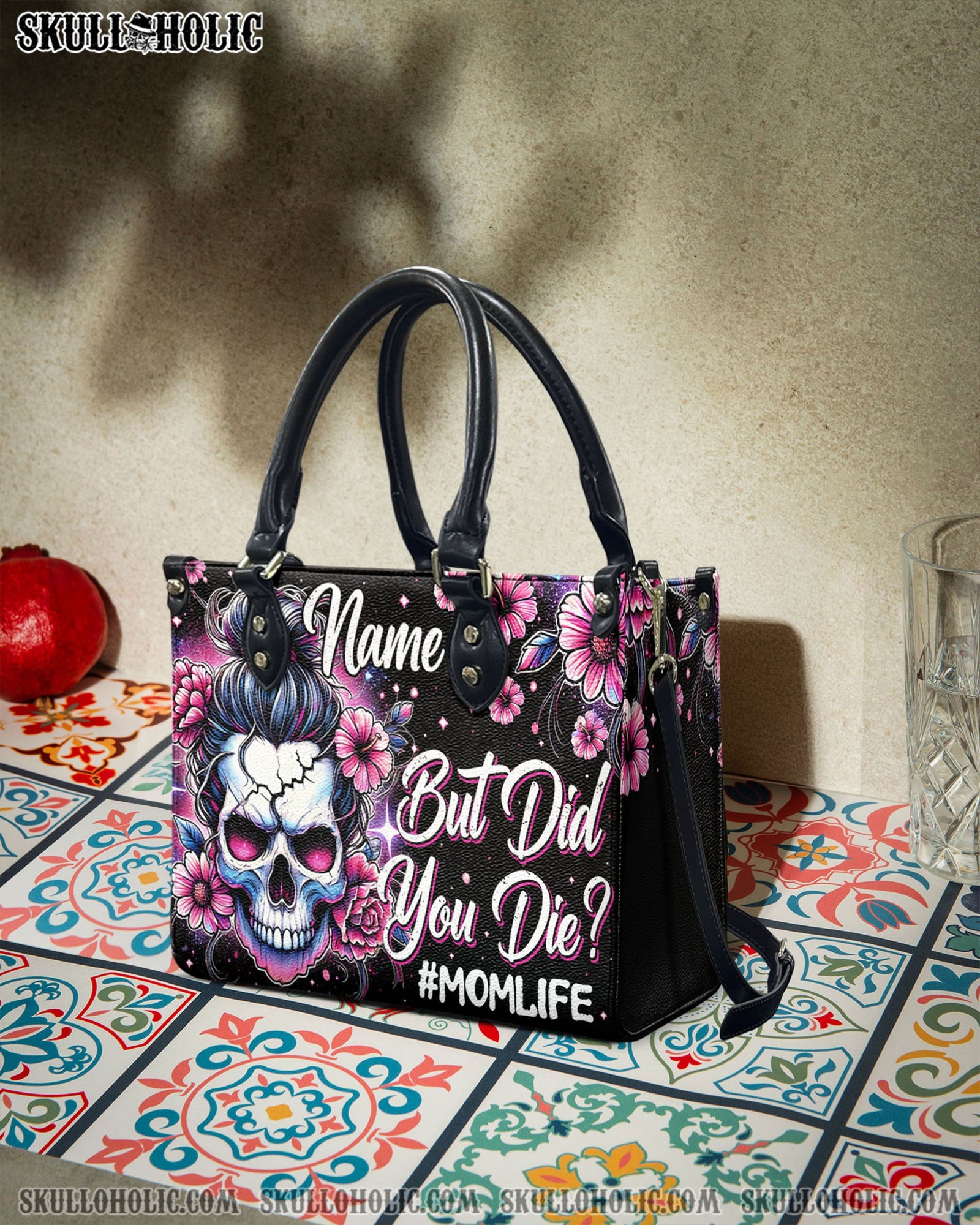 BLISSCORNERS BUT DID YOU DIE LEATHER HANDBAG