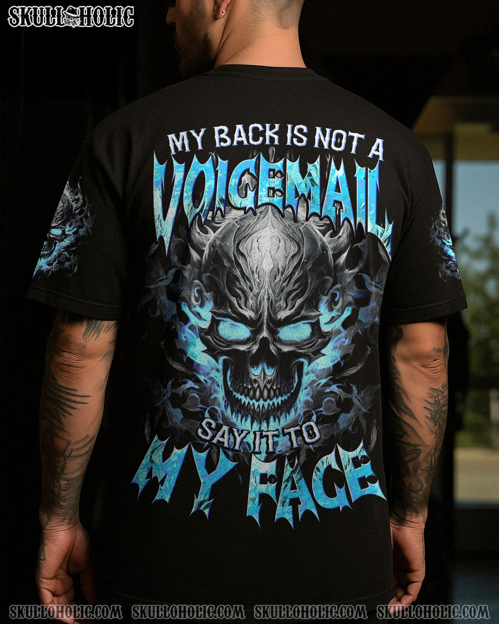 BLISSCORNERS MY BACK IS NOT A VOICEMAIL ALL OVER PRINT