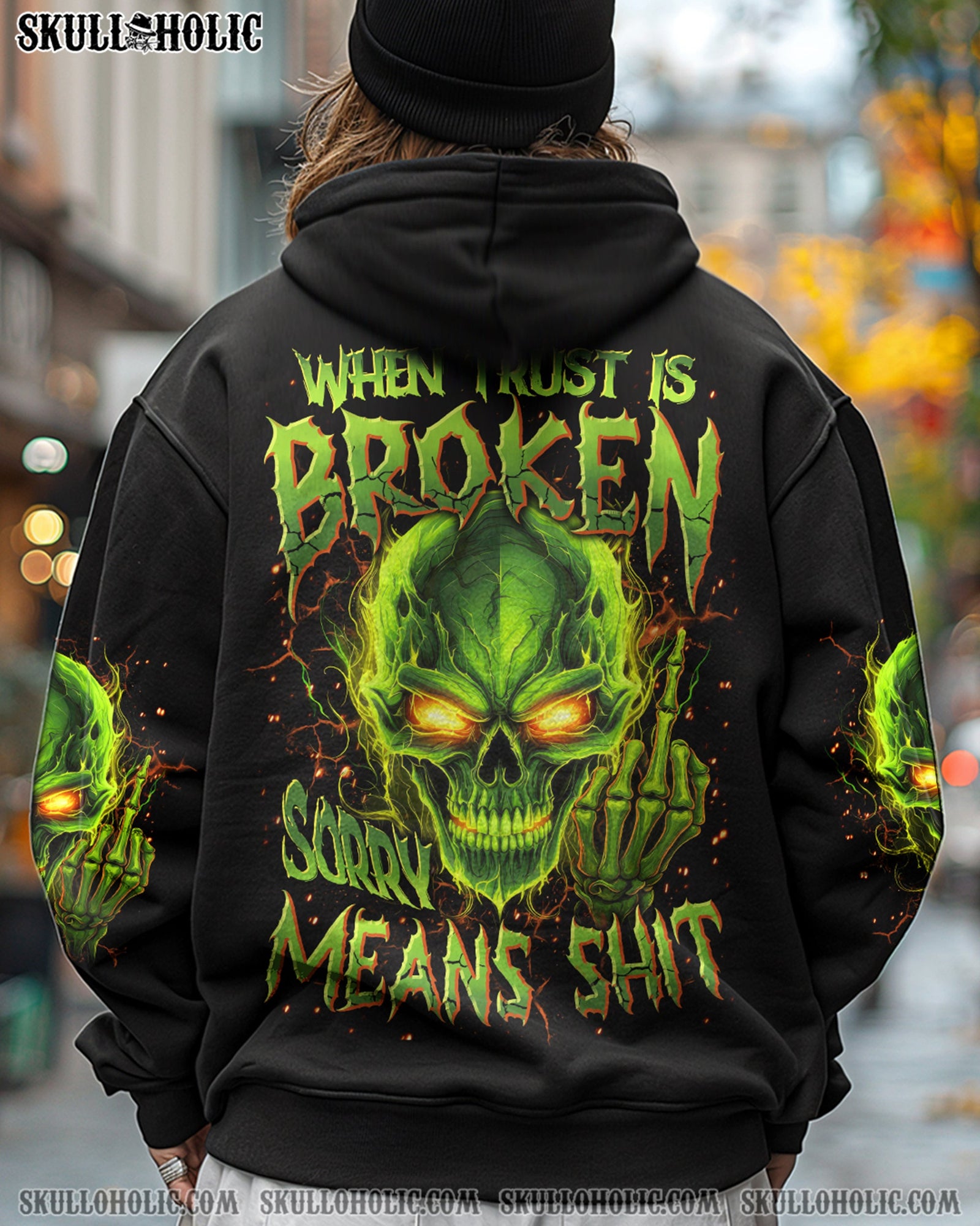 BLISSCORNERS WHEN TRUST IS BROKEN ALL OVER PRINT