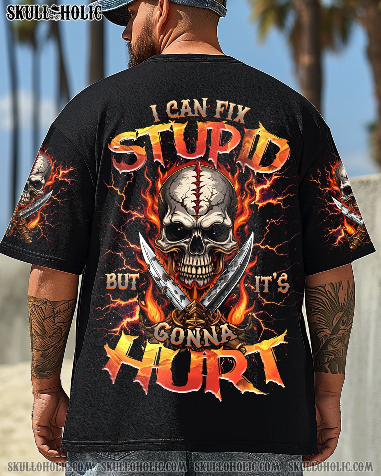 BLISSCORNERS I CAN FIX STUPID BUT IT'S GONNA HURT ALL OVER PRINT