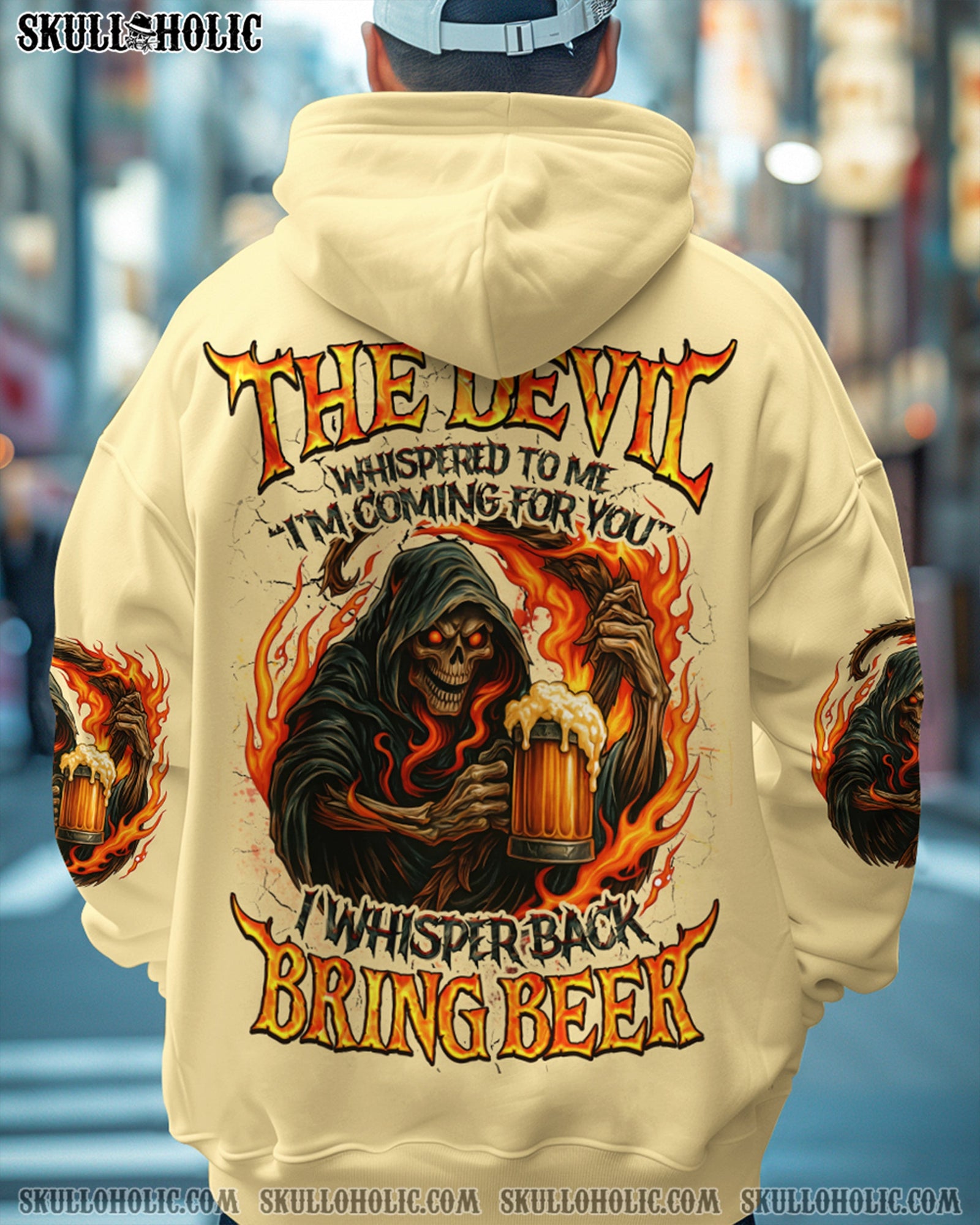 BLISSCORNERS THE DEVIL WHISPERED TO ME ALL OVER PRINT