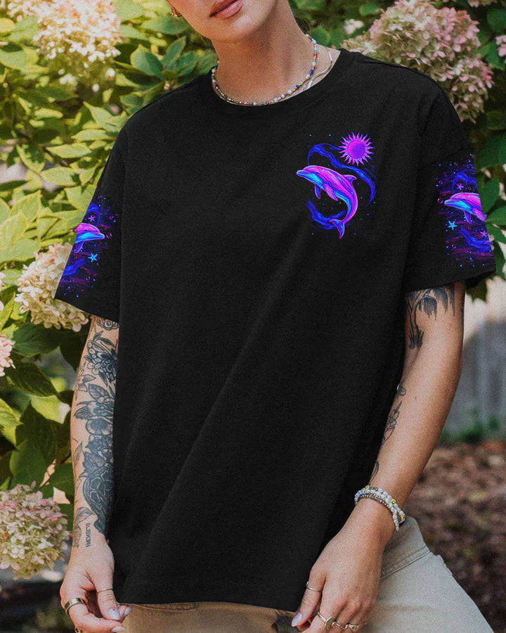 BLISSCORNERS SALTWATER HEALS EVERYTHING DOLPHIN ALL OVER PRINT 4