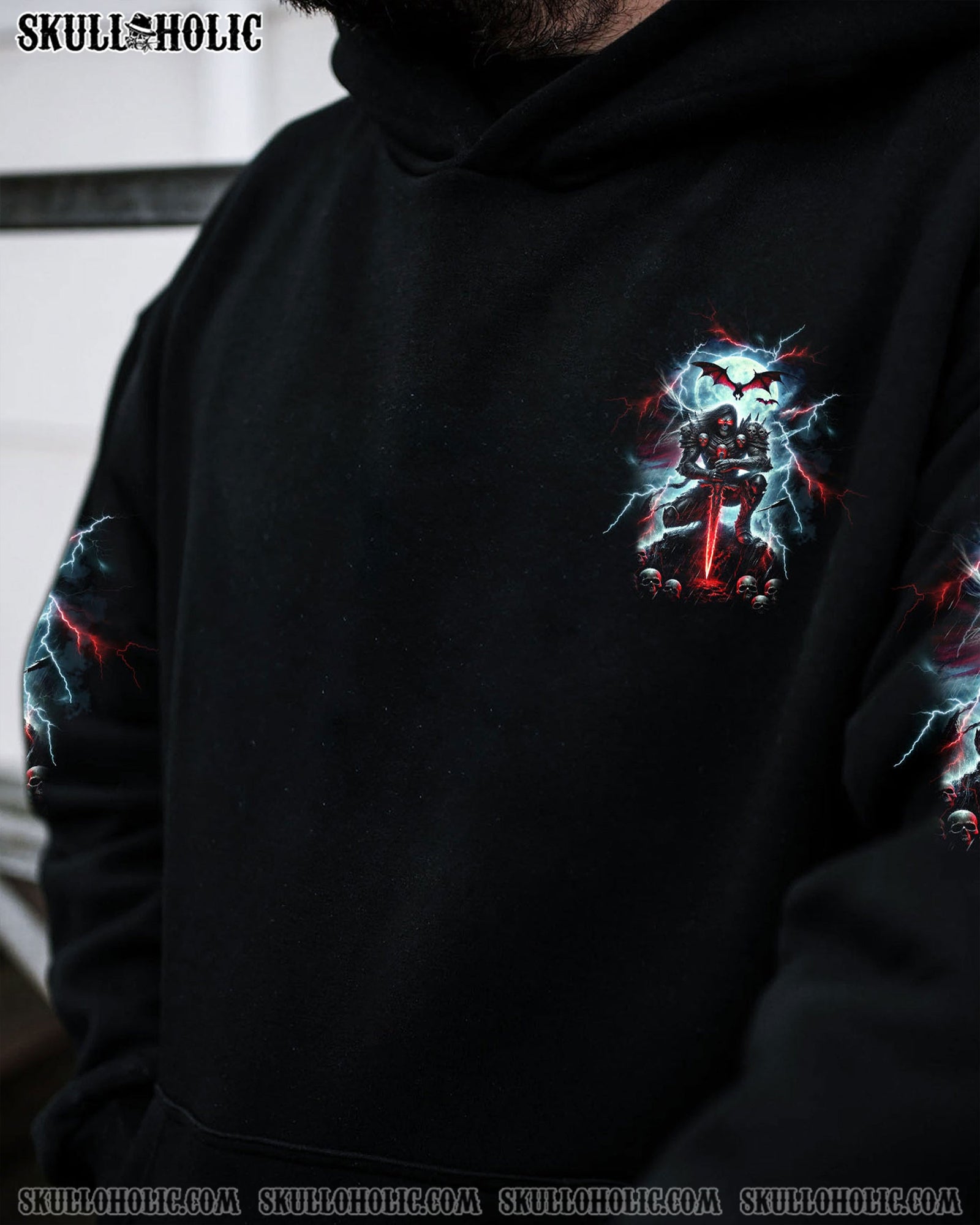 BLISSCORNERS I'M NEVER ALONE MY DEMONS ARE WITH ME 24/7 ALL OVER PRINT