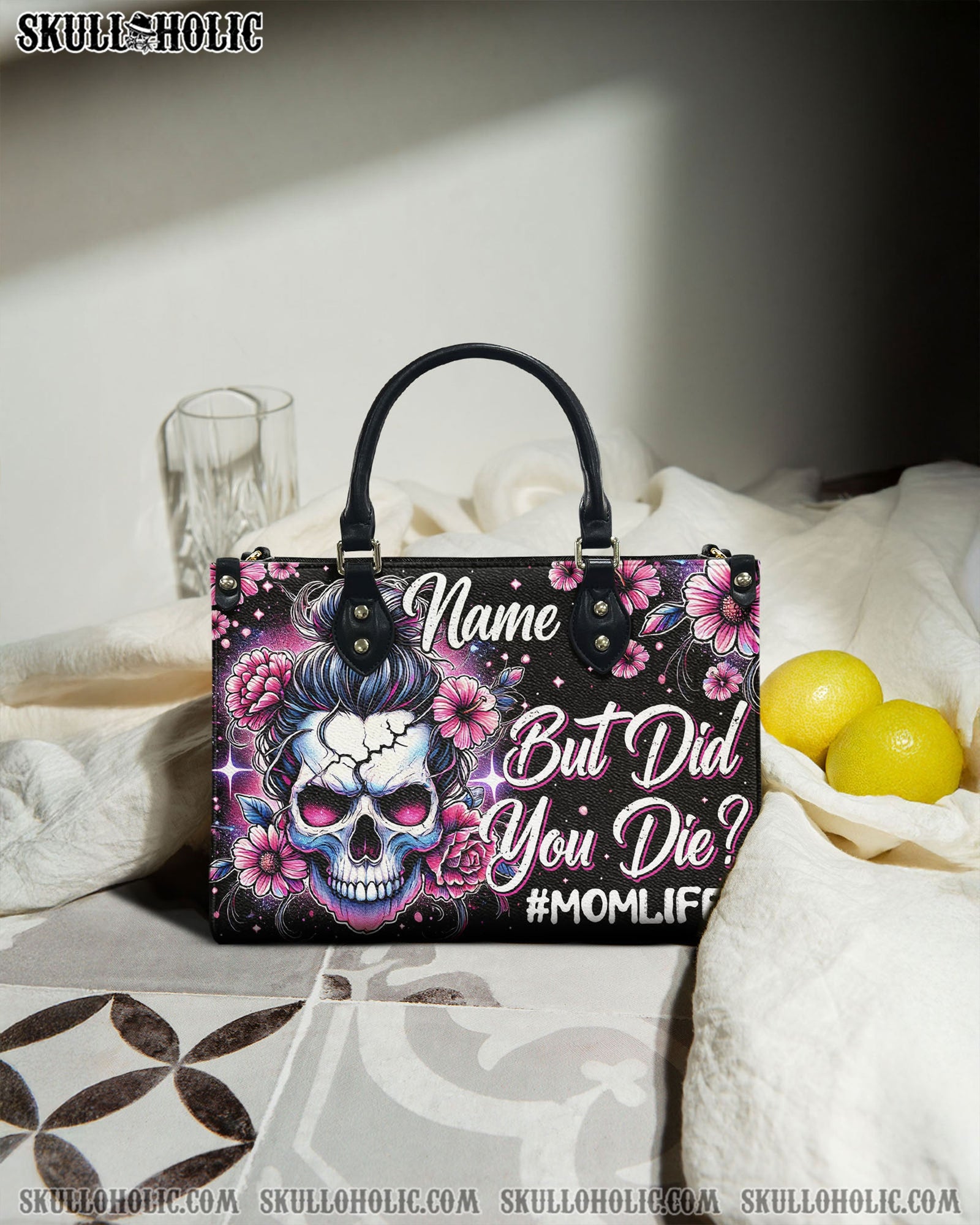 BLISSCORNERS BUT DID YOU DIE LEATHER HANDBAG
