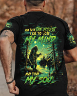 BLISSCORNERS AND INTO THE FOREST I GO BIGFOOT FISHING ALL OVER PRINT