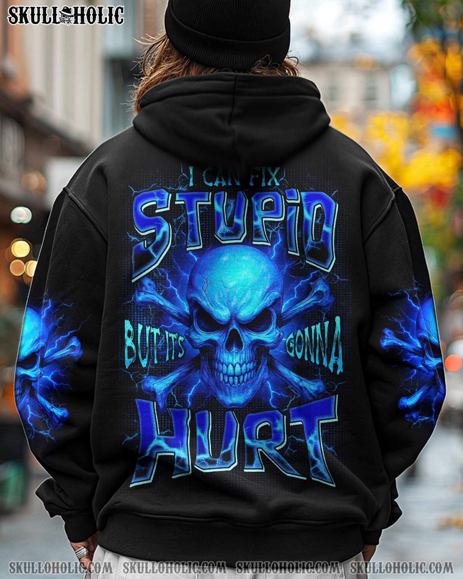 BLISSCORNERS I CAN FIX STUPID BUT IT'S GONNA HURT ALL OVER PRINT