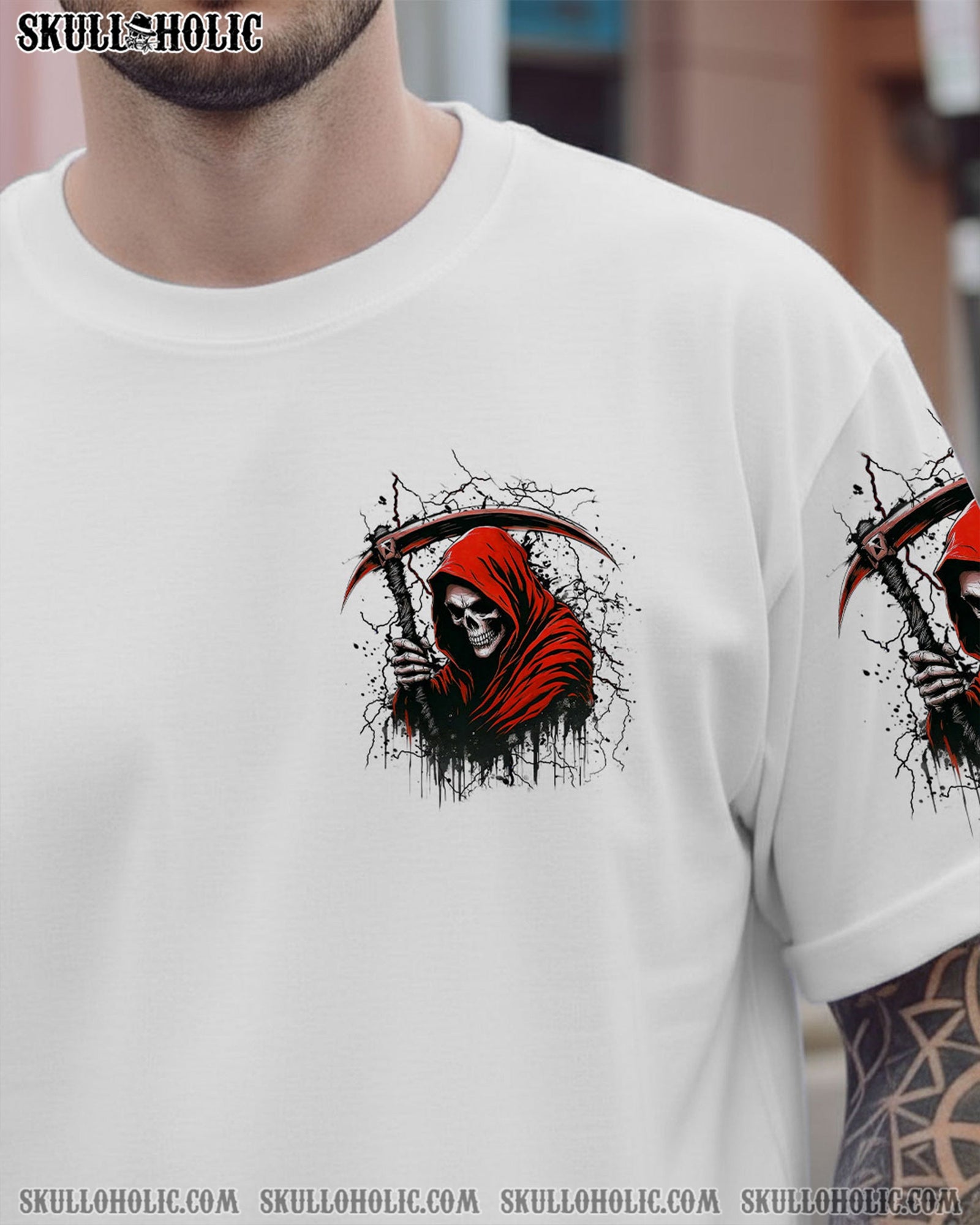 BLISSCORNERS DID I PISS YOU OFF SKULL REAPER ALL OVER PRINT