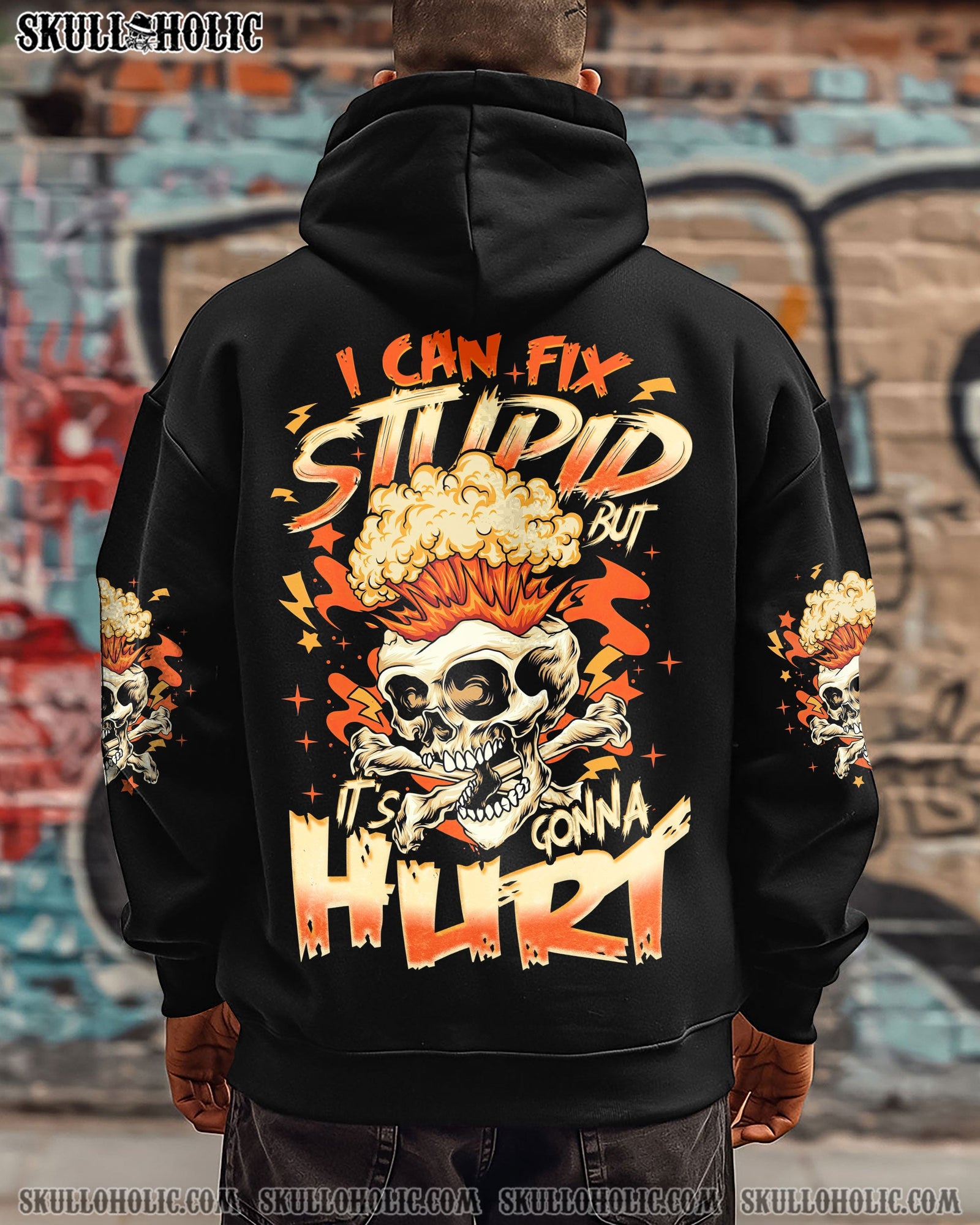BLISSCORNERS I CAN FIX STUPID BUT IT'S GONNA HURT ALL OVER PRINT
