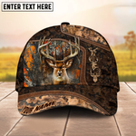 Blisscorners Collab Artist Deer Hunting Camo Ver2 Personalized Hat 3D Printed Multicolor