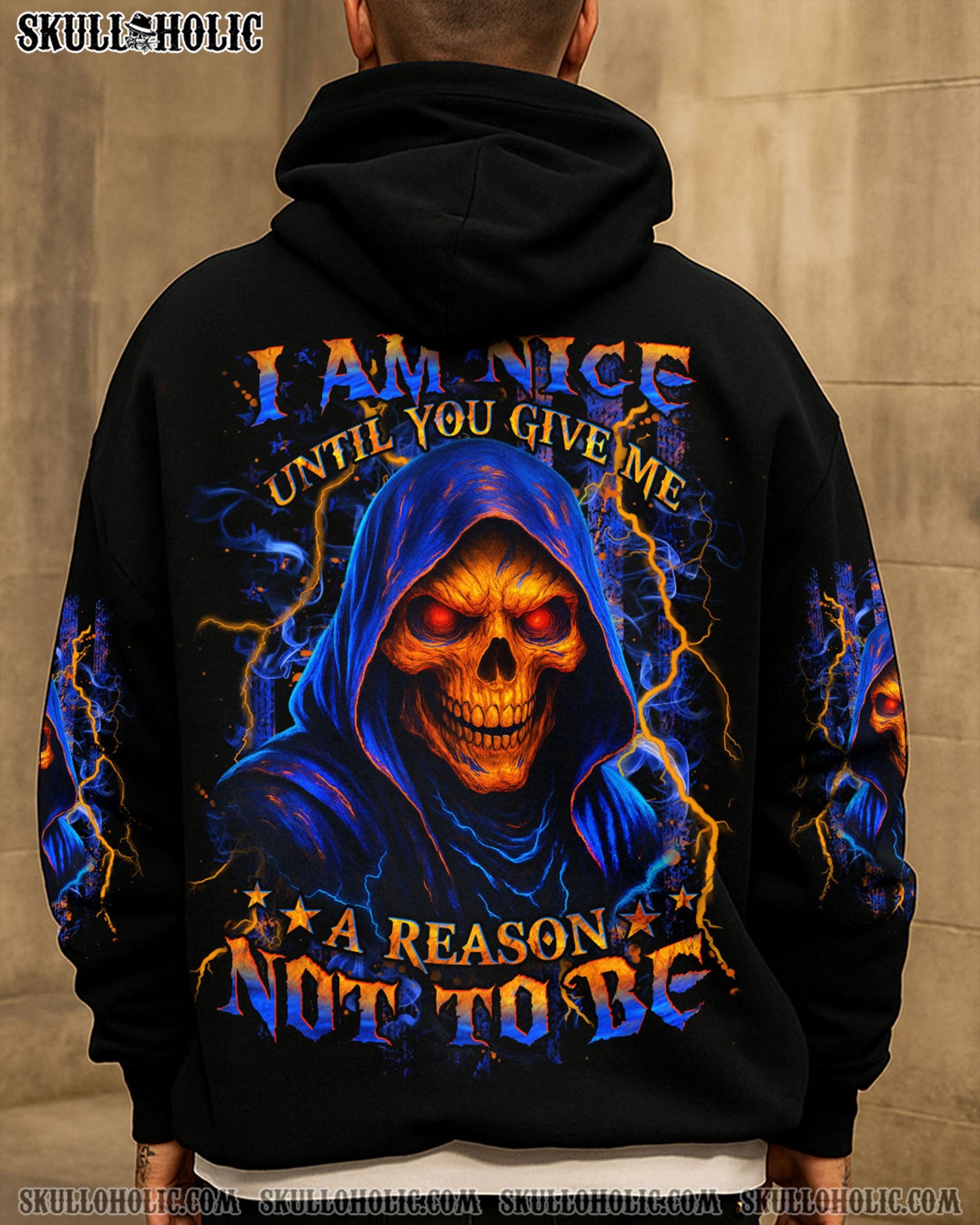 BLISSCORNERS I AM NICE UNTIL YOU GIVE ME A REASON NOT TO BE ALL OVER PRINT