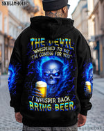 BLISSCORNERS BRING BEER SKULL ALL OVER PRINT