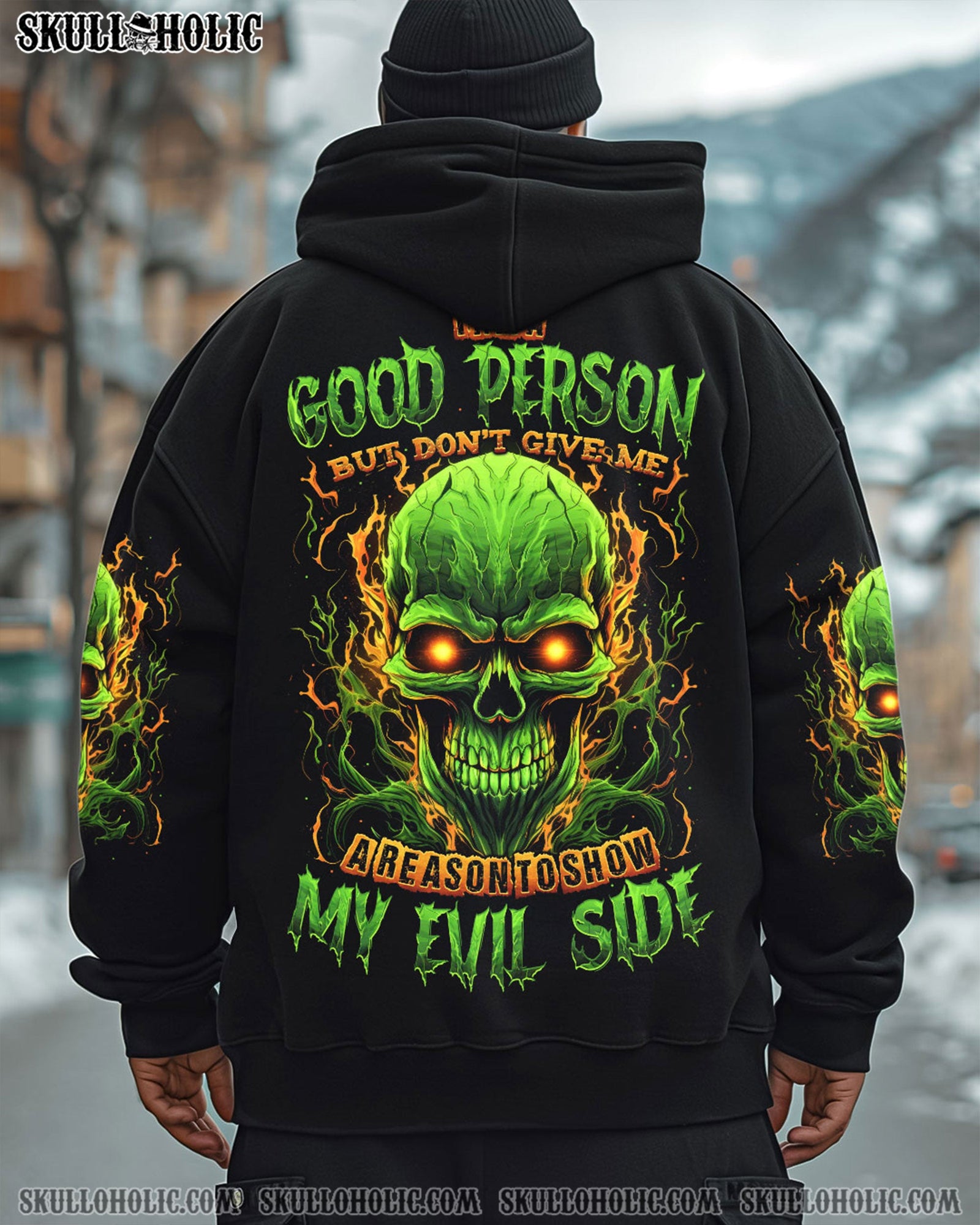 BLISSCORNERS I AM A GOOD PERSON BUT ALL OVER PRINT
